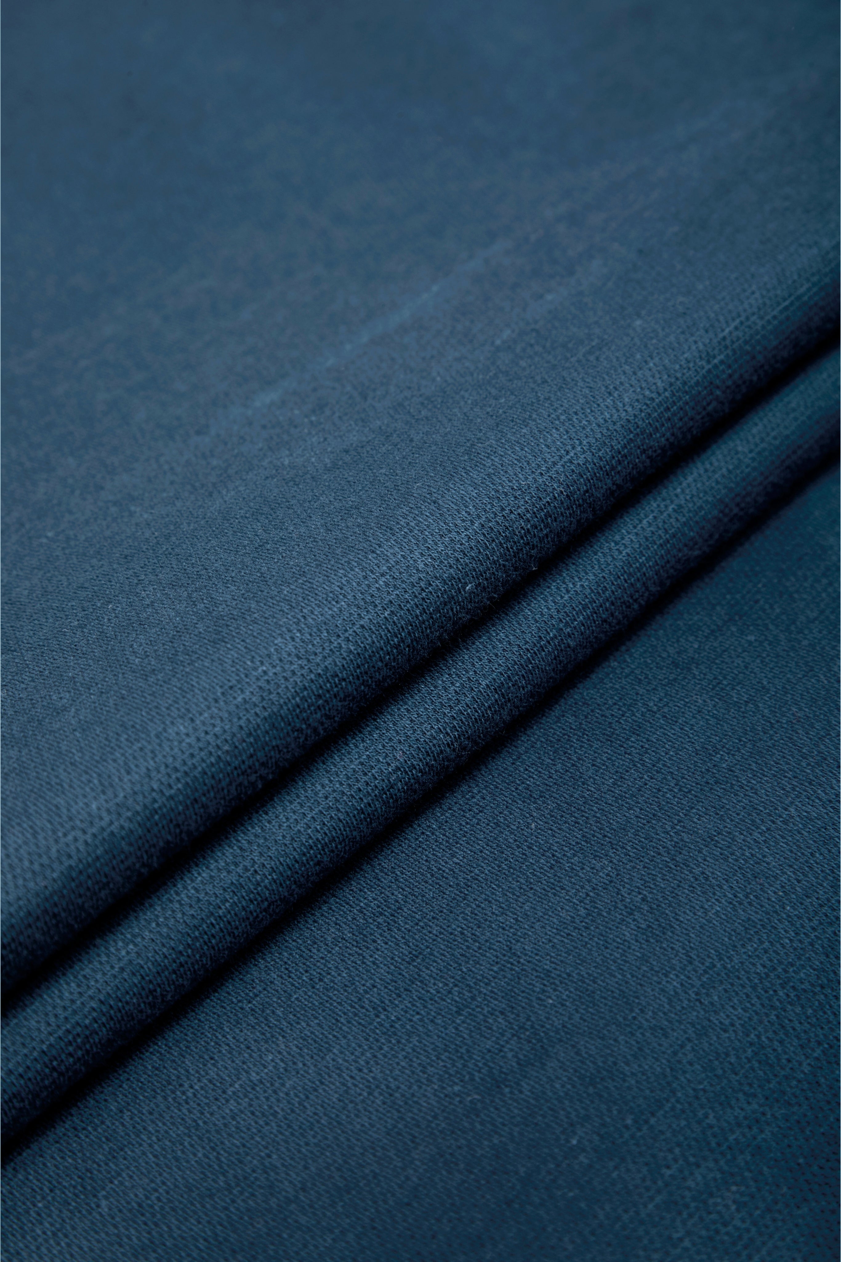 Auraa Timeless - Contrast Collar Polo (Navy)