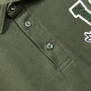 Auraa Vintage Vanguard - Textured Polo (Olive Green)