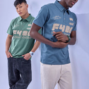 Auraa Overdrive - Vintage Racing Polo (Green)