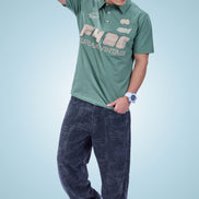 Auraa Overdrive - Vintage Racing Polo (Green)