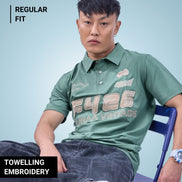 Auraa Overdrive - Vintage Racing Polo (Green)