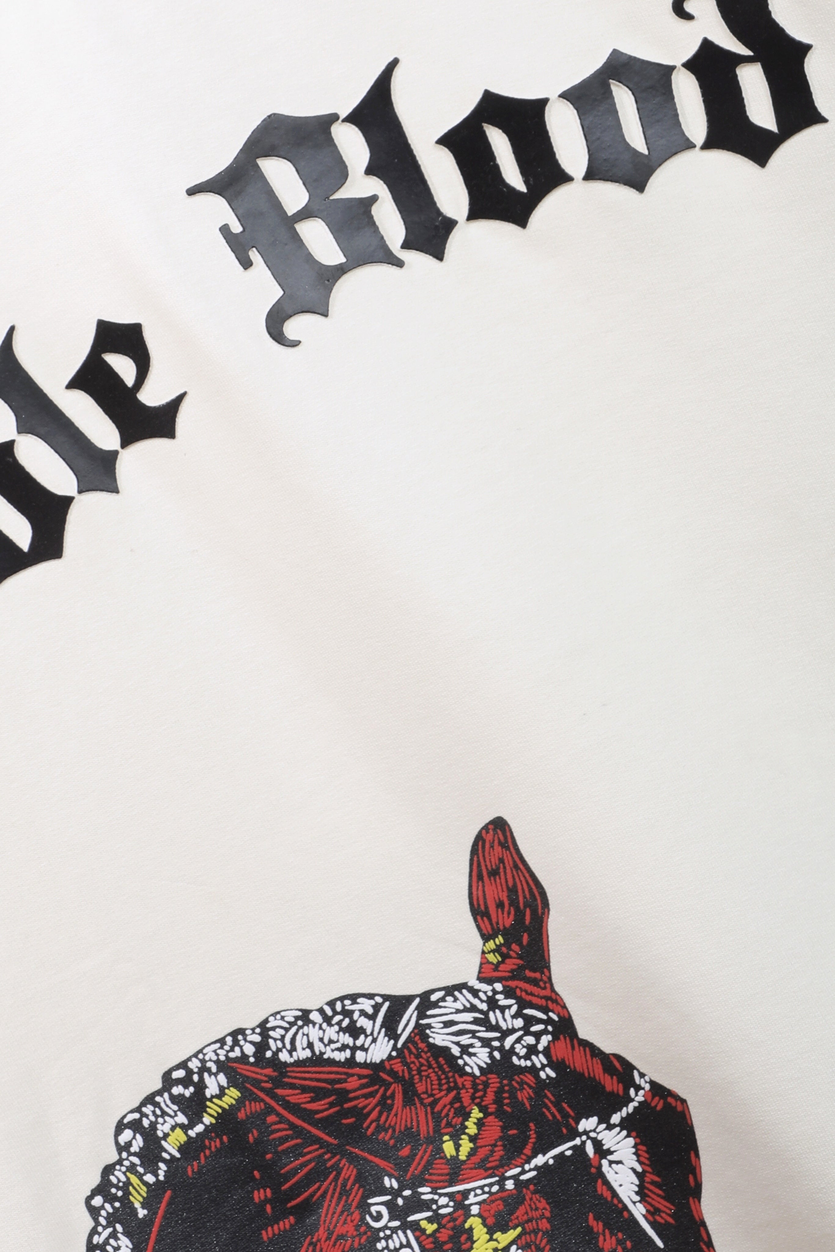 Auraa Noble Stallion - 3D Printed Graphic T-Shirt (Off-White)