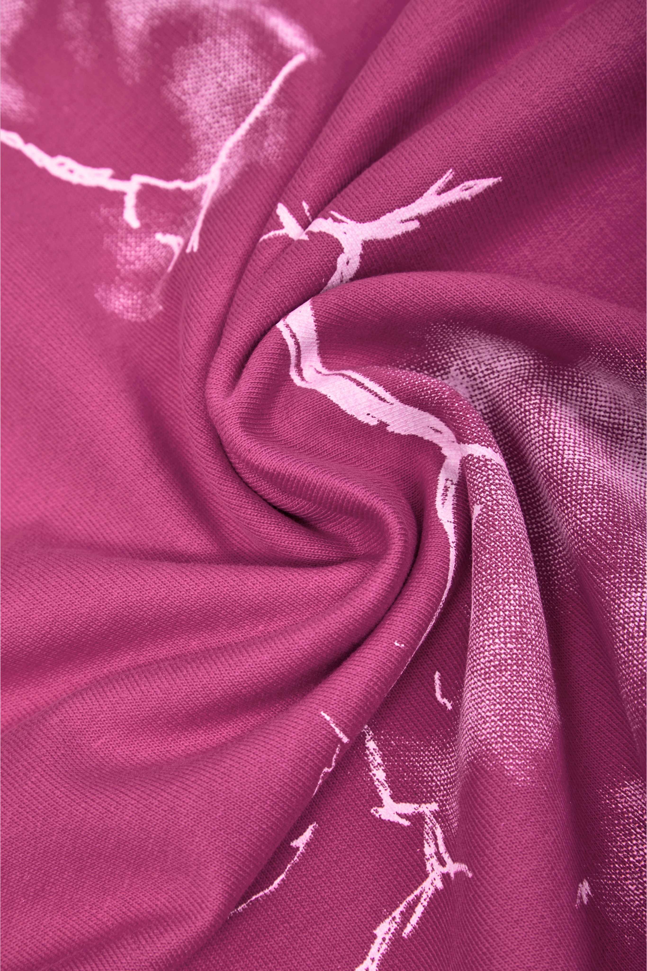 Auraa Get Lucky - High Density Printed Oversized Graphic T-Shirt (Pink)
