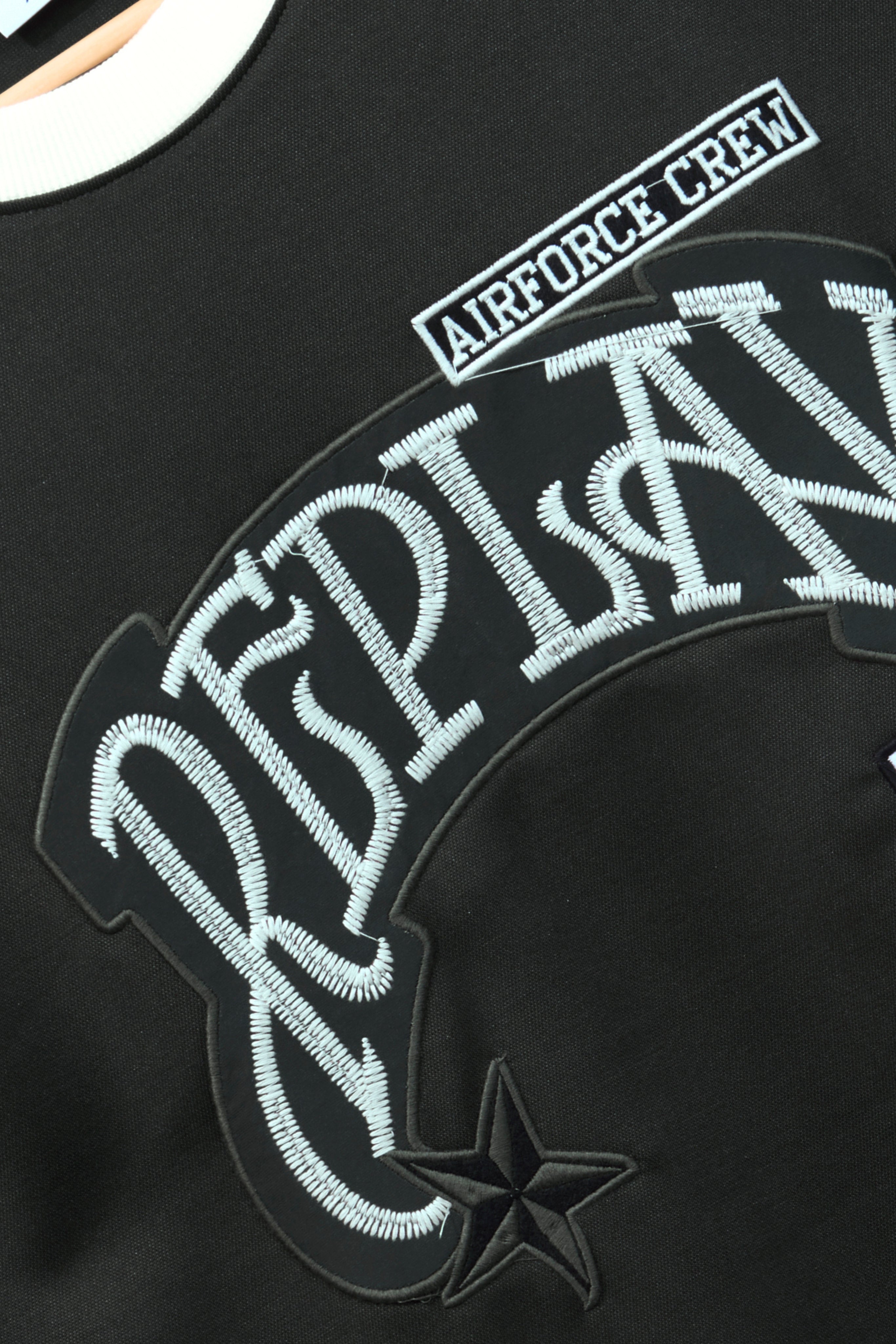 Auraa Replay - Oversized Embroidered T-Shirt (Green)