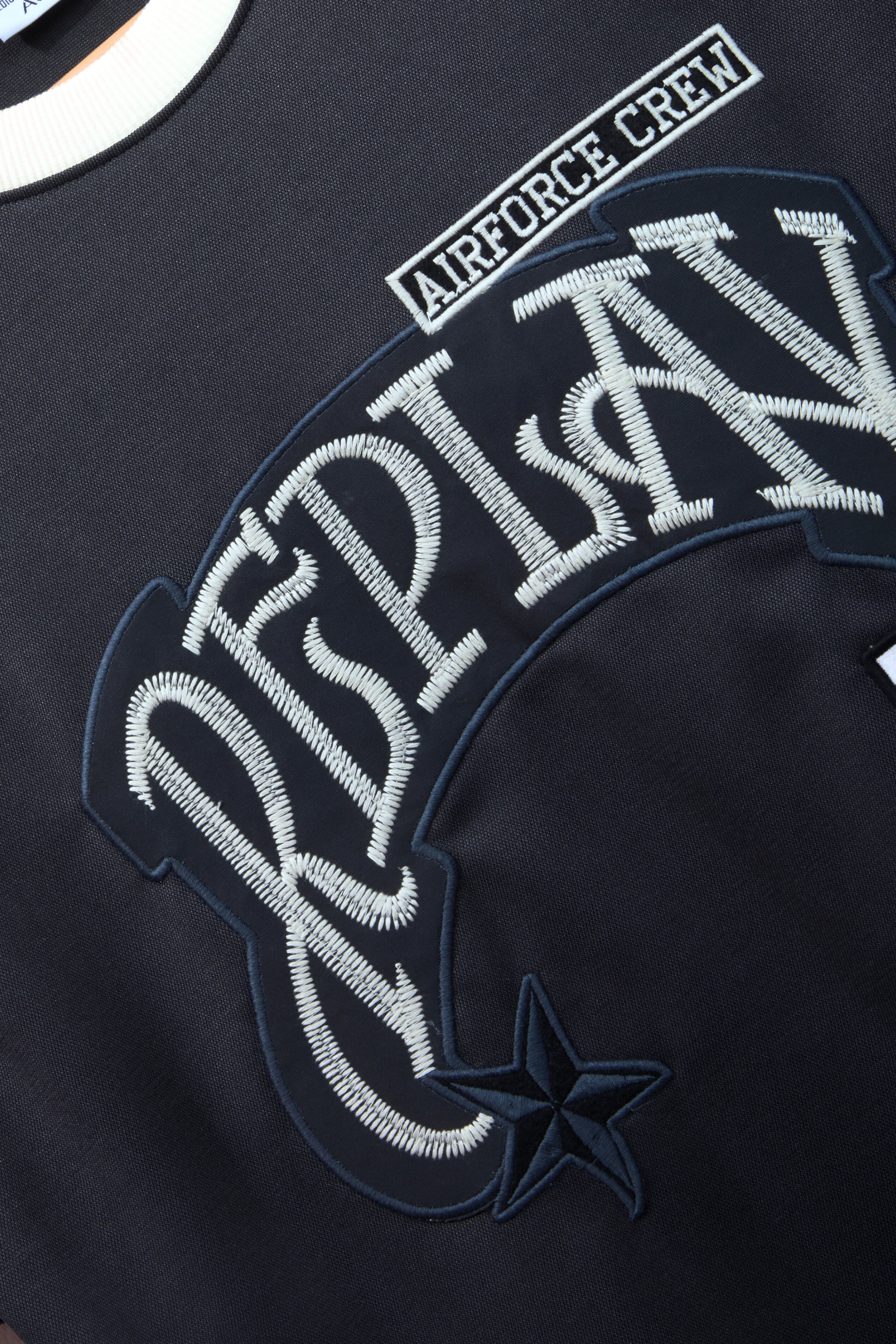 Auraa Replay - Oversized Embroidered T-Shirt (Gray)