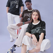 Auraa Replay - Oversized Embroidered T-Shirt (Green)