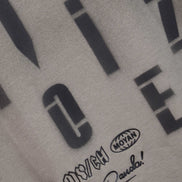 Auraa Ironclad - Airbrush Nail Motif Graphic T-Shirt (Dark Gray)