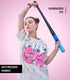 Auraa Bubble Pop - Puff Print Distressed Oversized T-Shirt (Pink)
