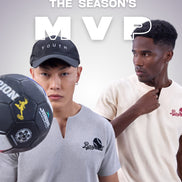 Auraa MVP - Textured & Embroidered Notch Neck T-Shirt (Cream)