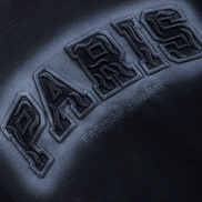 Auraa Paris Halo - Premium Embroidered T-Shirt (Black)